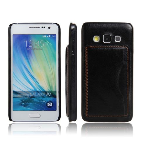 Gevoel landbouw Veronderstelling Javu - Samsung Galaxy A3 (2015) Hoesje - Back Case Ruimte voor Pasje  Cabello Zwart | Shop4hoesjes